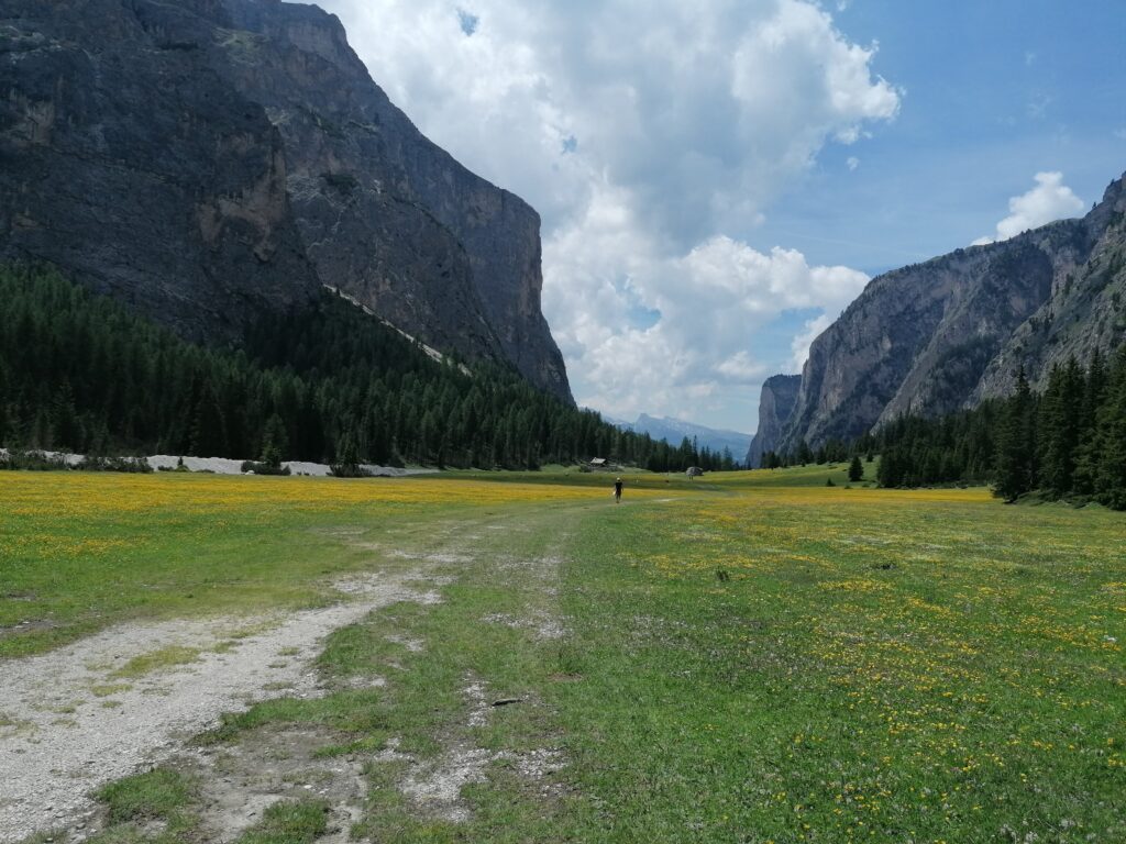 escursioni in val gardena senza prendere impianti di risalita