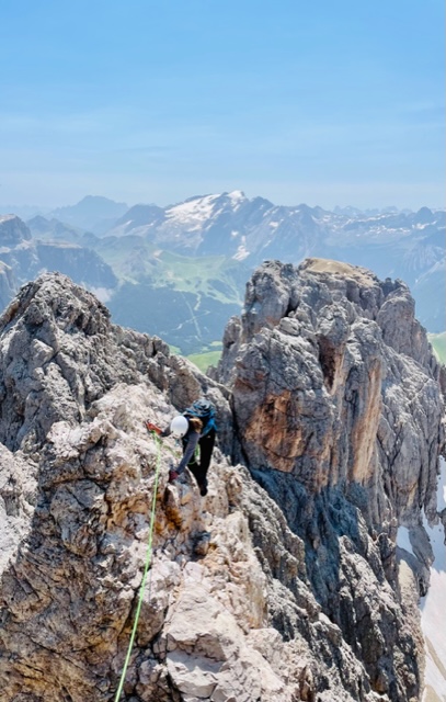 arrampicata val gardena sassolungo sella odle